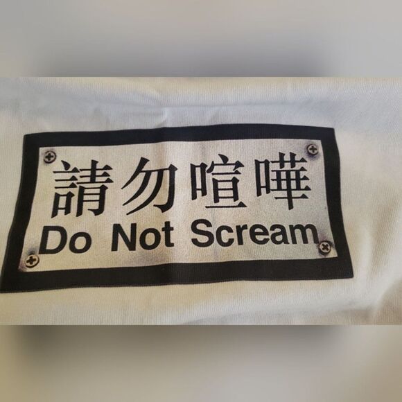 Publish Brand Men's Large White & Black Graphic T-Shirt Casual Utility Eclectic - Picture 2 of 12